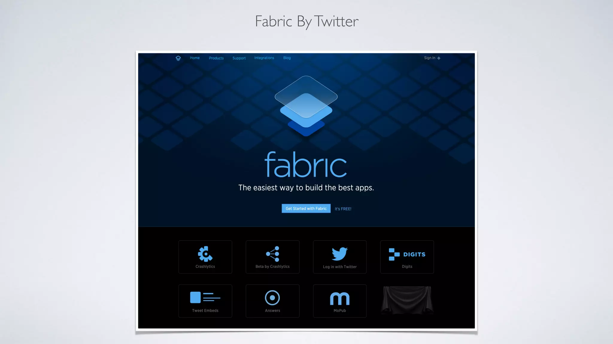 Fabric ByTwitter
 