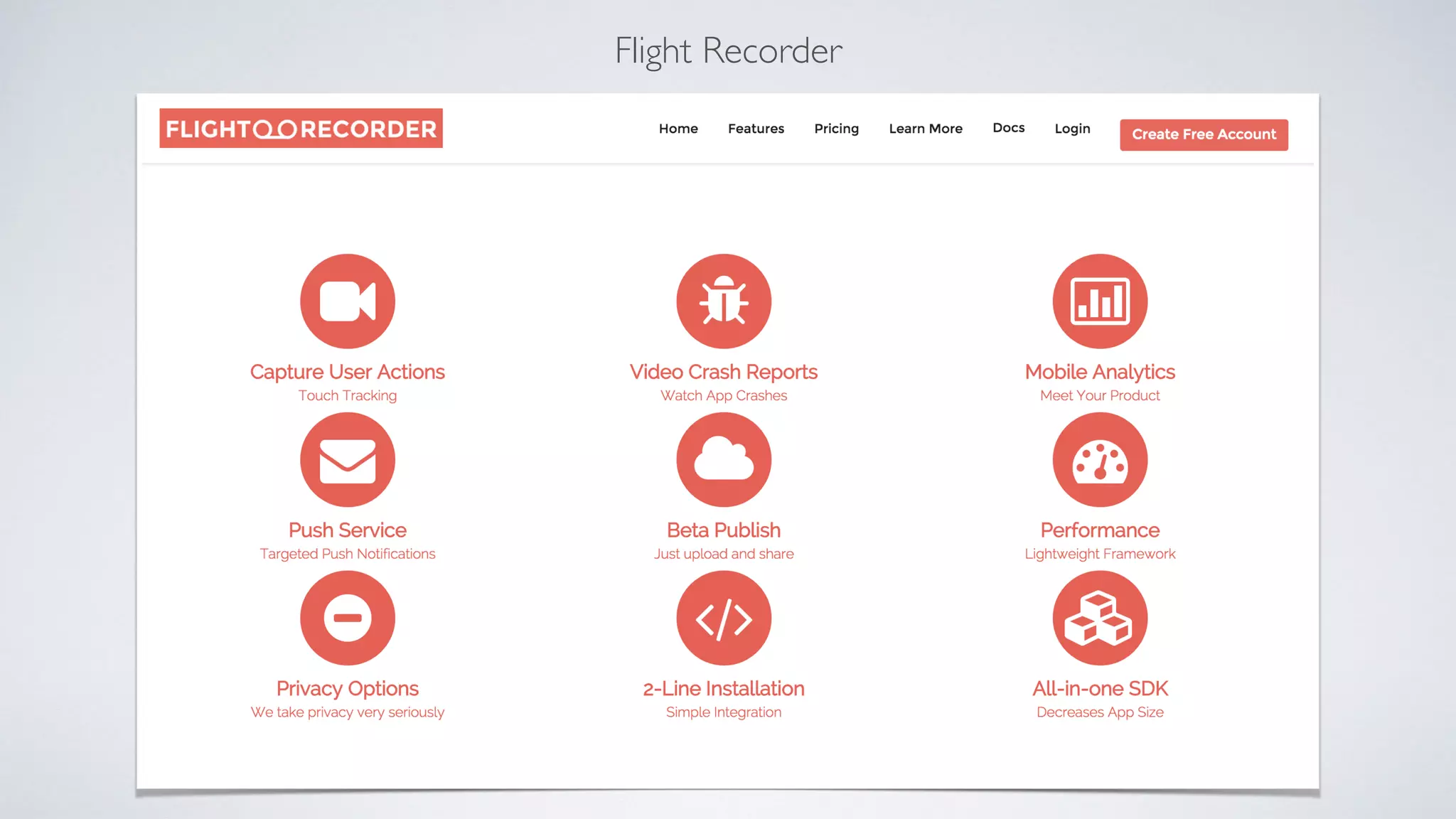 Flight Recorder
 
