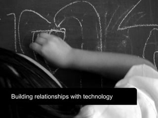 •Folding Chalk Board
+
•Face Time
Building relationships with technology
 