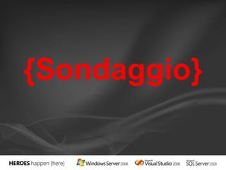 {Sondaggio} 
 
