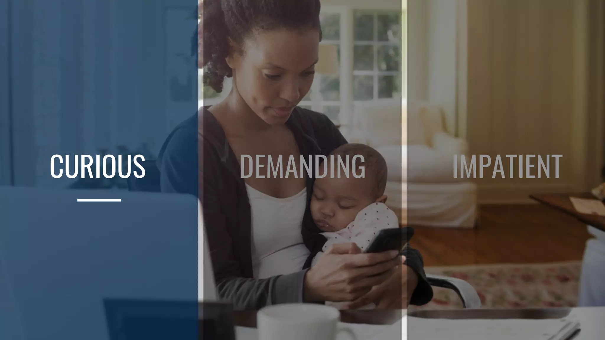 Proprietary + Confidential
CURIOUS DEMANDING IMPATIENT
 