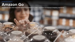 AUTOMATION OF SERVICES
 