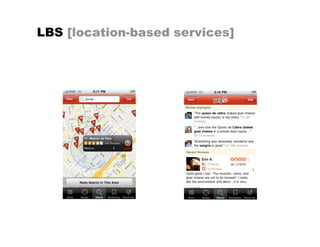 LBS [location-based services]
 