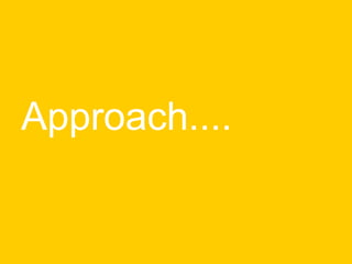 Approach....
 