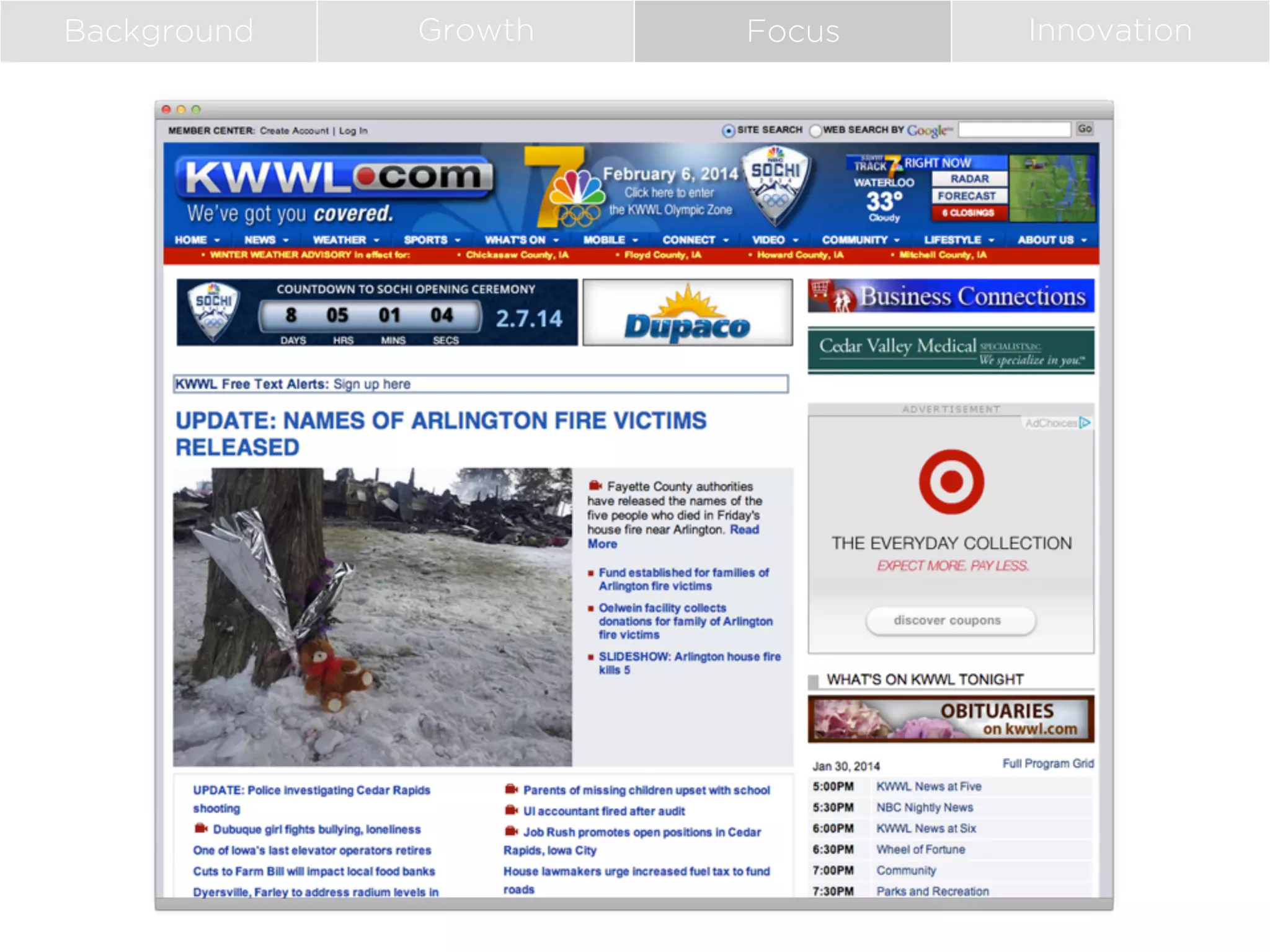 Background

Growth

Focus

Innovation

 