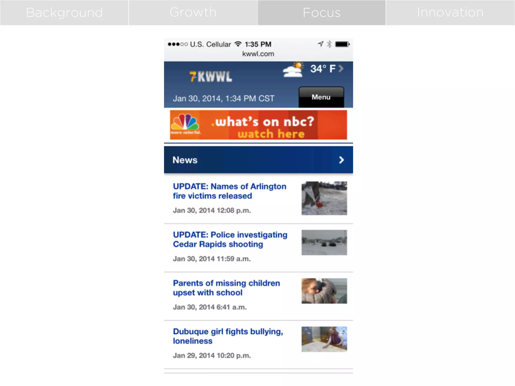 Background

Growth

Focus

Innovation

 