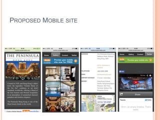 PROPOSED MOBILE SITE