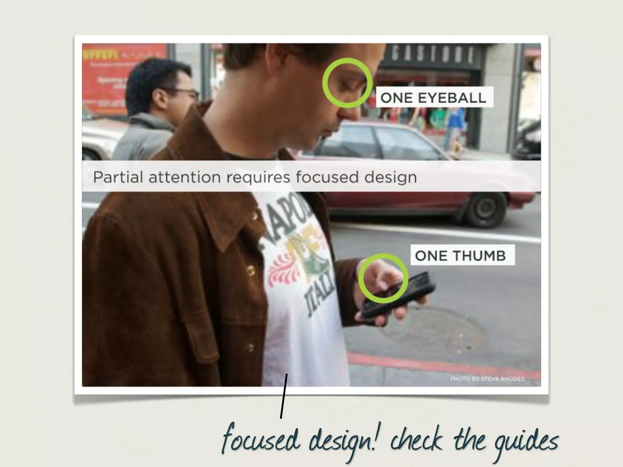 focused design! check the guides
 