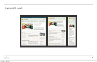 Responsive Web example




           ©                      29
        MOBIENTO


Monday, 16 April, 2012
 
