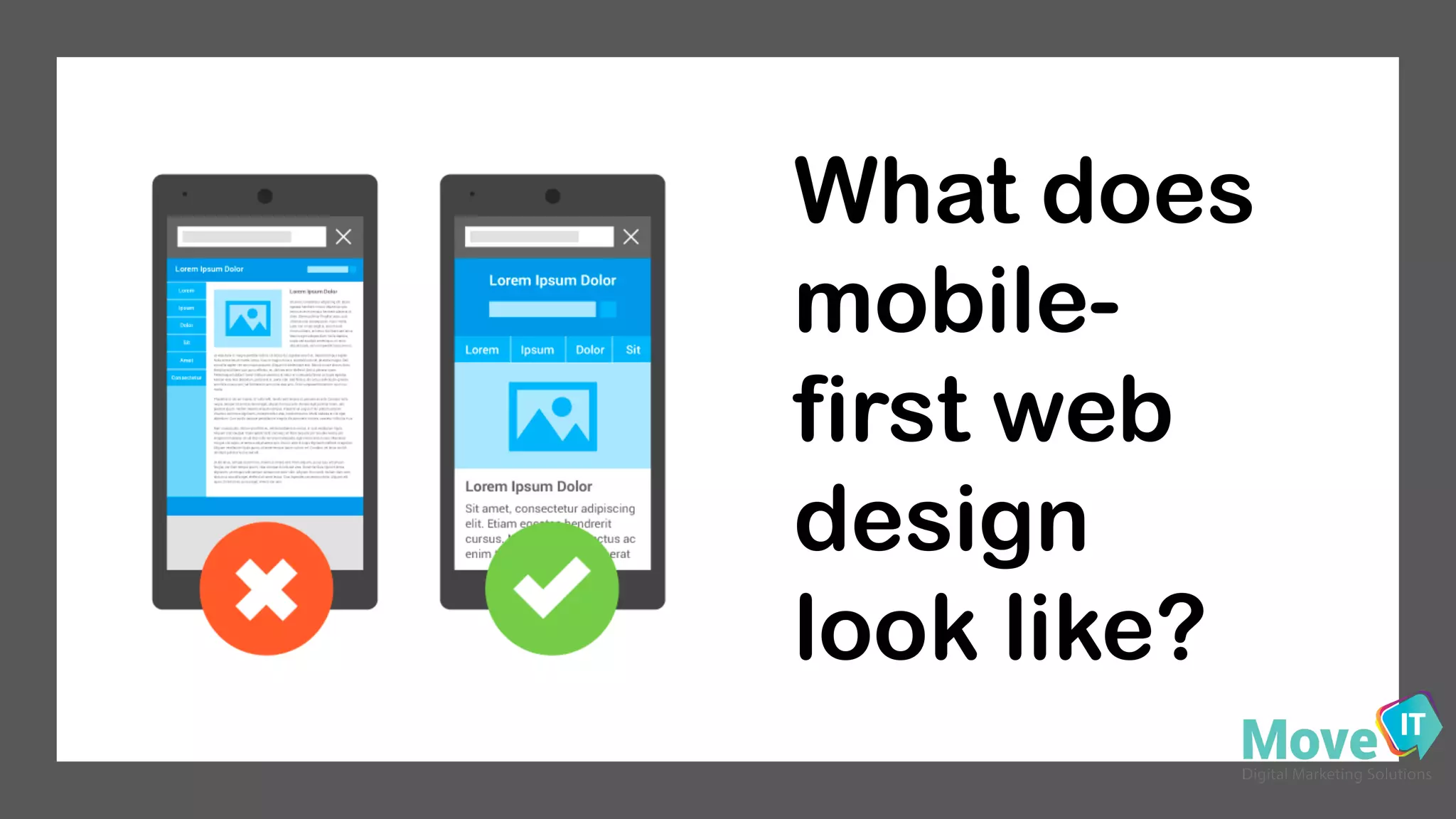 What does
mobile-
first web
design
look like?
 
