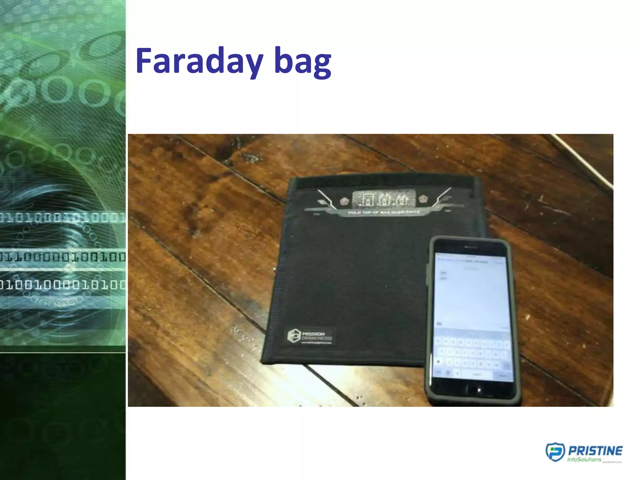Faraday bag
 