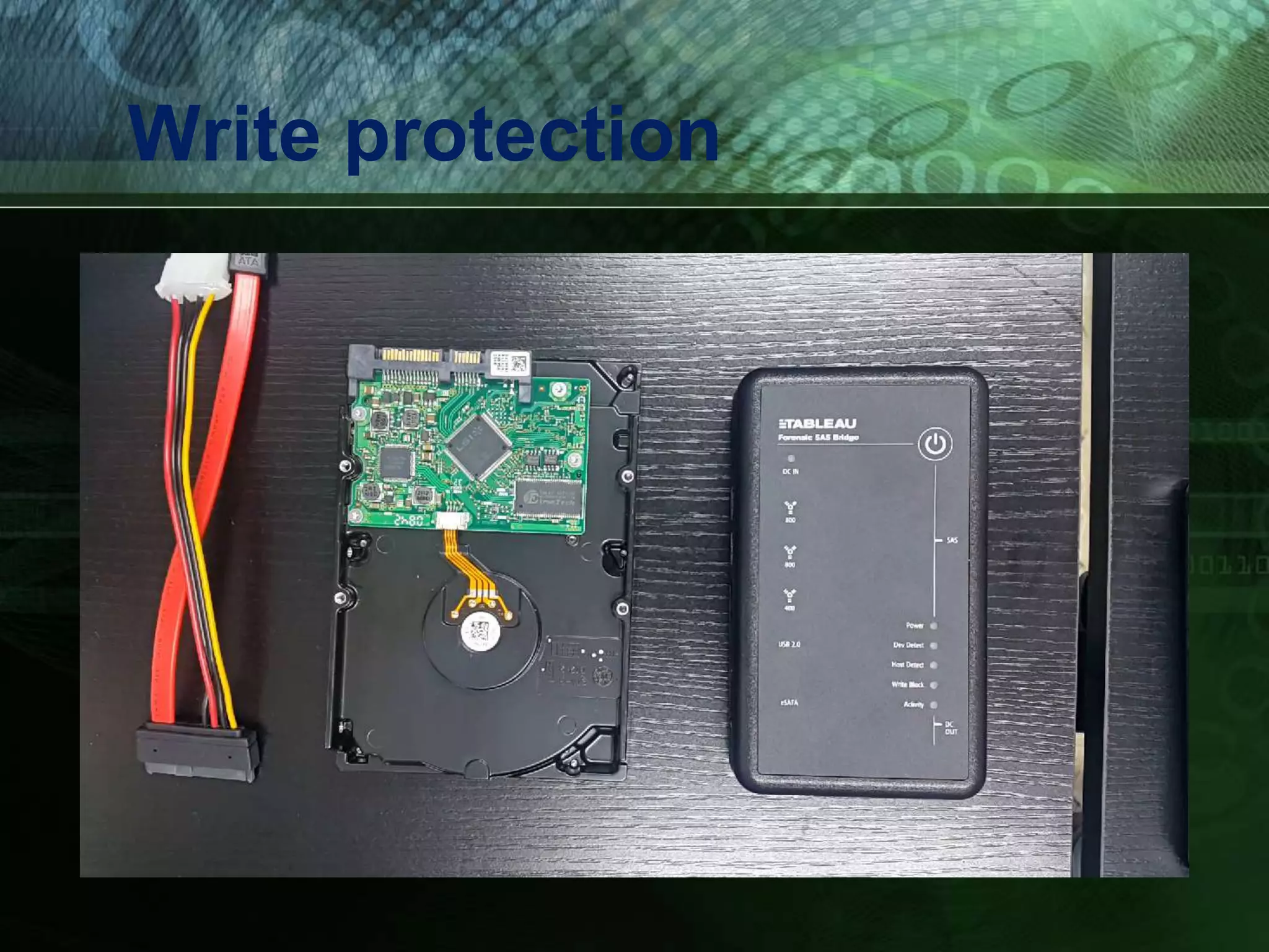 Write protection
 