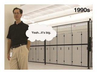 To the early stages of data warehousing in the 1990s…
5
 