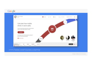 Google Confidential and Proprietary 
HTTP://WWW.HOWTOGOMO.COM/FVM 
 