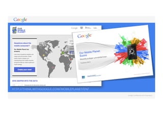 Google Confidential and Proprietary 
HTTP://THINK.WITHGOOGLE.COM/MOBILEPLANET/EN/ 
 