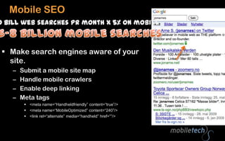 Media queriesTarget size of viewport with a different CSS<link rel="stylesheet" type="text/css” media="only screen and (max-width: 480px),only screen and (max-device-width: 480px)”href=“small-device.css" />Landscape or portrait?<link rel=”stylesheet” media=”all and (orientation:portrait)” href=”portrait-style.css” /><link rel=”stylesheet” media=”all and (orientation:landscape)” href=”landscape-style.css” /><link media=”all and (-webkit-min-device-pixel-ratio:2)” href=”highDPI.css” type=”text/css” rel=”stylesheet” />High DPI screens