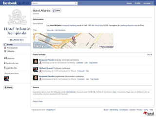 TOURISMUSBESPRECHUNGSR
UM
TOURISMUSBESPRECHUNGSRAU
M
ncm.at – Net Communication Management Gmbh
Aigner Straße 55a I 5026 Salzburg I Austira I www.ncm.at
info@ncm.at I T: +43 (0) 662 644 688 I F: +43 (0) 662 644 688-88
AGENDA
I Full Service Internet Agentur
I „online“ seit 1996
I größte touristische Internetagentur
I über 700 realisierte Projekte
I 28 feste Mitarbeiter
I über 100 Kunden im WebMarketing
 