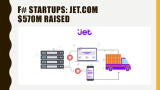 F# STARTUPS: JET.COM
$570M RAISED
 