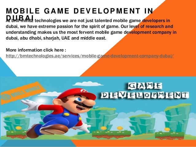 Mobile Game Development Companies in Dubai