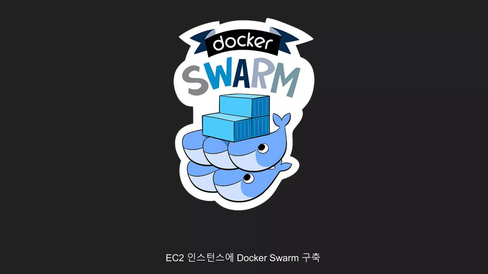 EC2 인스턴스에 Docker Swarm 구축
 