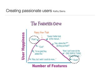 Creating passionate users Kathy Sierra
 