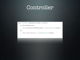 Controller
 