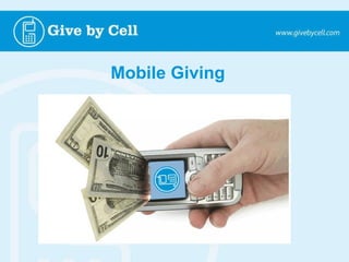 Mobile Giving 