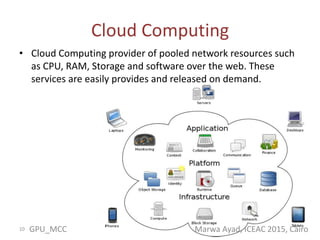 Mobile gpu cloud computing | PPTX