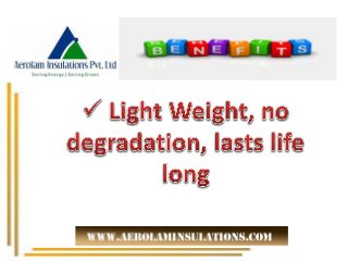 Mobile House Insulation Material