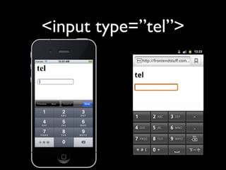 <input type=”tel”>
 