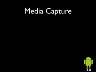 Media Capture




                3.0
 