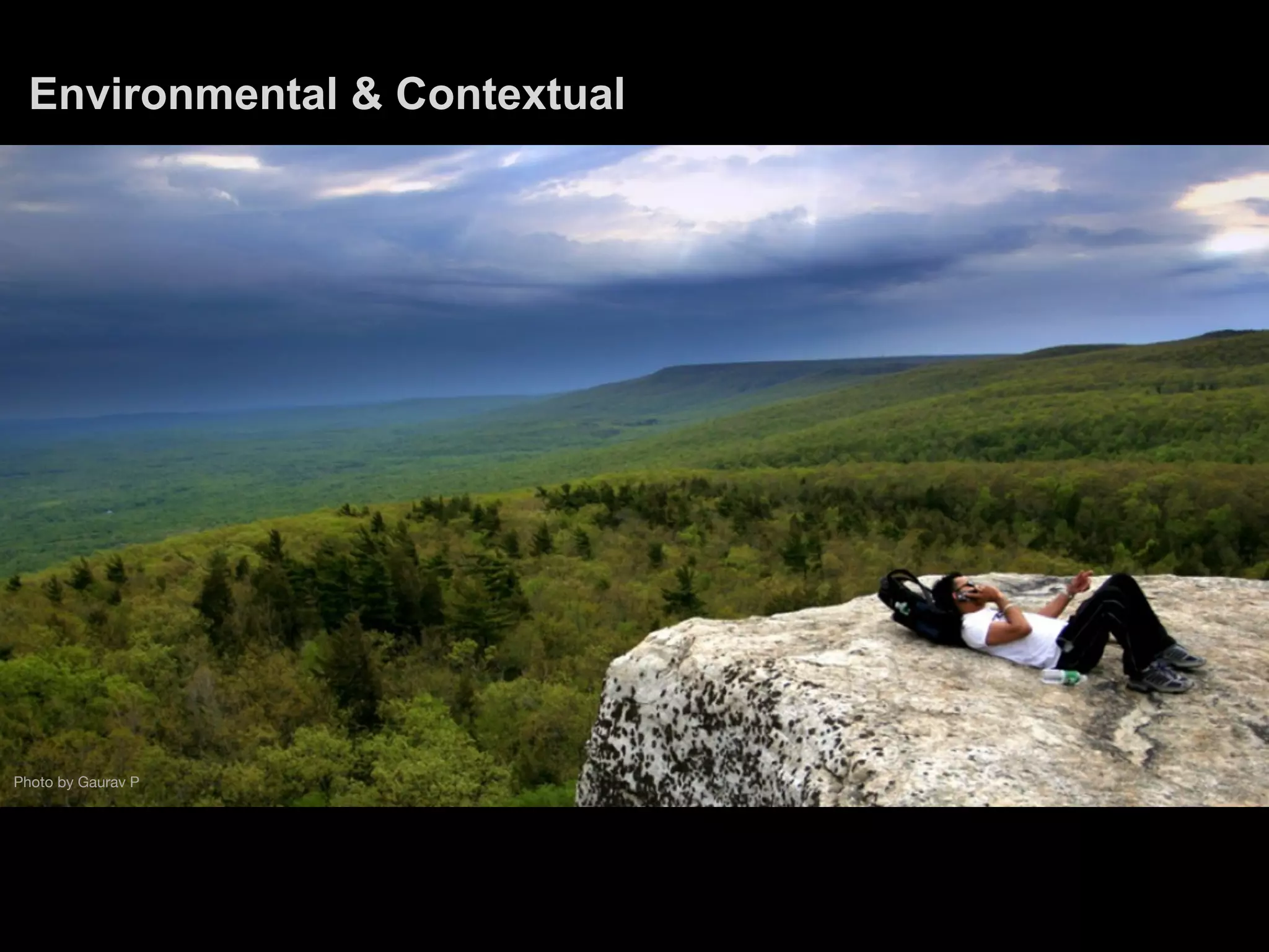 Environmental & Contextual




Photo by Gaurav P
 