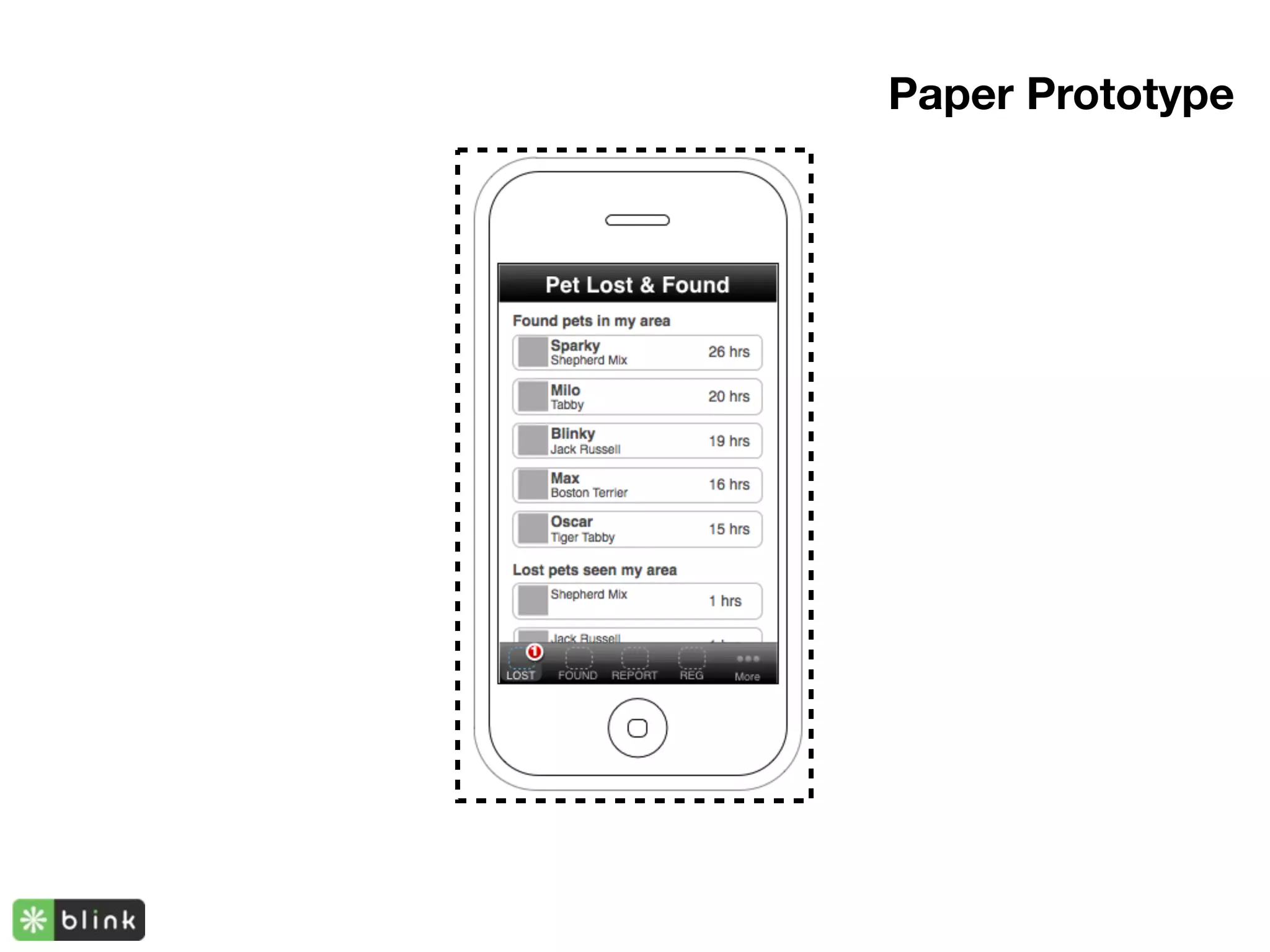 Paper Prototype
 