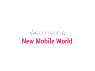 Welcome to a

New Mobile World

 