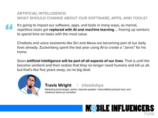 How AI will transform mobile, apps, and marketing: 50 influencers speak