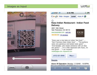 Images as Input




                  119
 