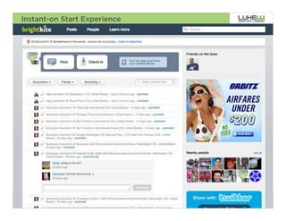 Instant-on Start Experience




                              99
 