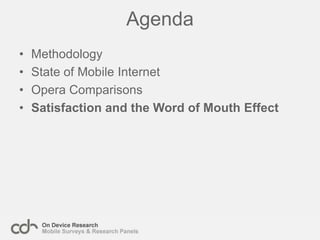 Mobile Internet Jumping the GapIt has often been assumed that the mobile internet will be the sole access method for many in Africa. The results of the study show that for well over 50% this is the case.In contrast only 20% of UK mobile internet browsers never or infrequently (once a month or less) use the desktop internet.Countries: Nigeria, Kenya, Egypt, South Africa, Ghana, Tanzania, Senegal, UKDate:  October 2010N= 7325 + UK=1203