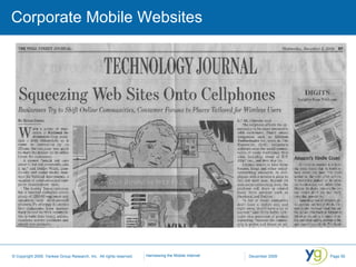 Corporate Mobile Websites 