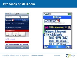 Two faces of MLB.com 