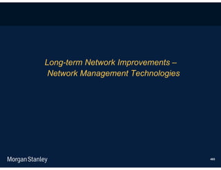 Long-term Network Improvements –
 Network Management Technologies




                                   465
 