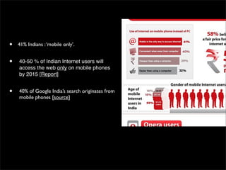 Mobile Internet Revolution in India: All that you'd like to know | PDF