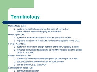 Mobile IP | PPT