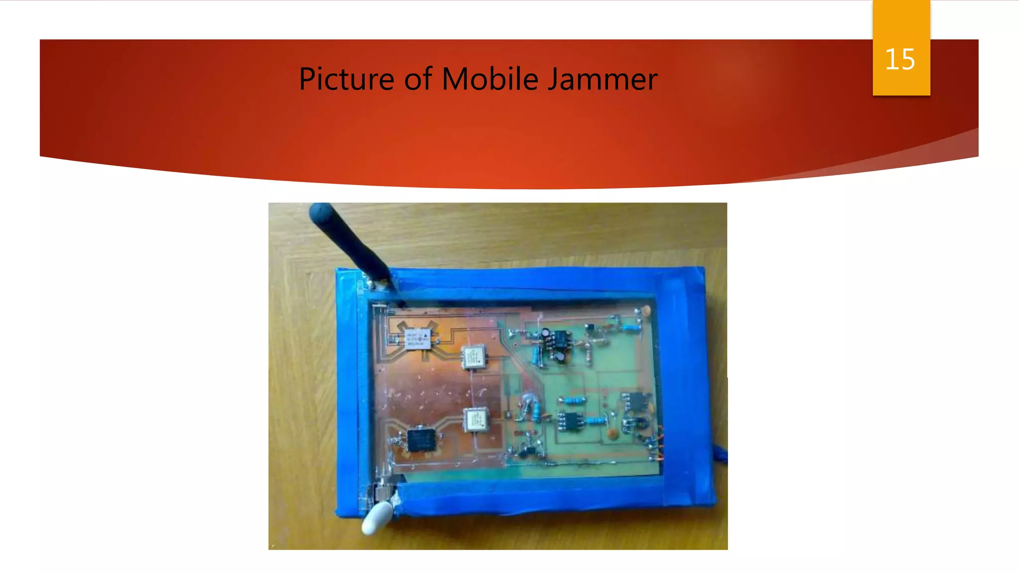 15
Picture of Mobile Jammer
 