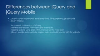 Mobile JS Frameworks | PPT