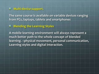 Mobile learning | PPTX