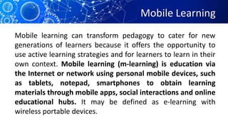 Mobile learning | PPTX
