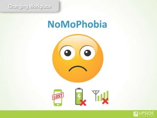 Changing Workplace


                NoMoPhobia
 