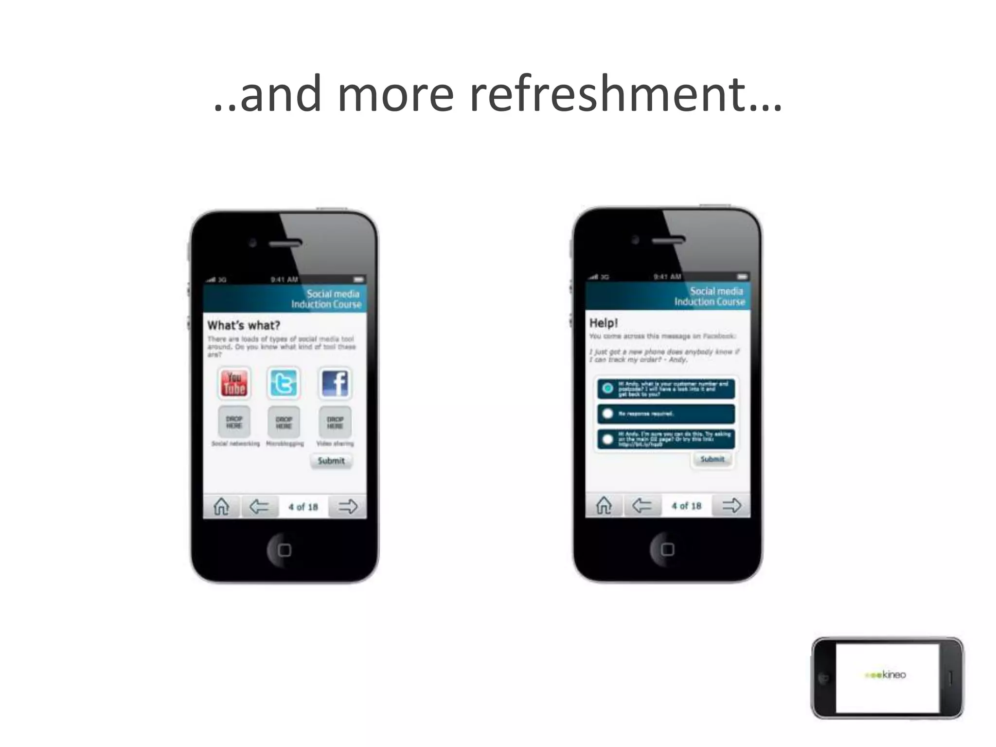 ..and more refreshment…
 