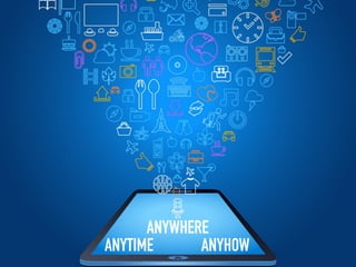 ANYTIME ANYHOW
ANYWHERE
 